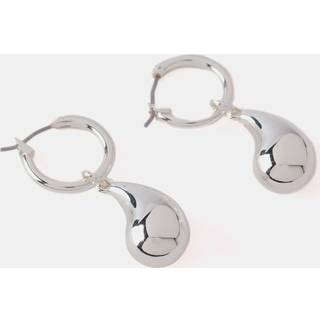 Mint Velvet Tone Drop Hoop øreringeEn