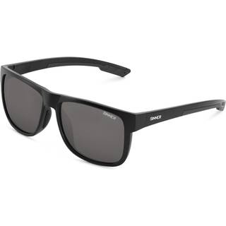 Sinner Totai Asian Fit Polarized SISU-928-10-P09 137 Solbriller Mænd Black - Matte Black - 137mm