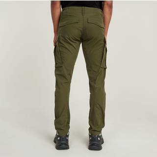 Rovic Zip 3D Regular Tapered Pants - Green - Men