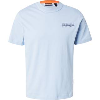 Napapijri Sovana Logo T Shirt Blue