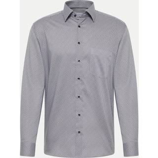 MODERN FIT Shirt in grey printed