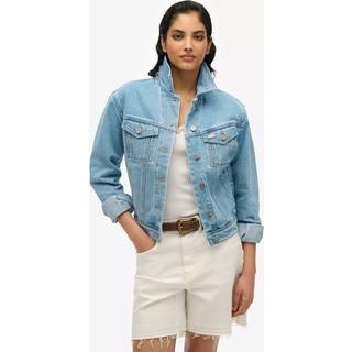Superdry Superdry Embellished Denim 100% Bomuld Jakke