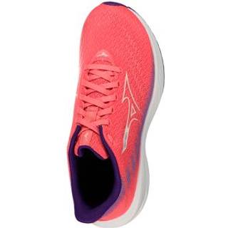 Mizuno Enerzy Rider Neutral Running Shoe Kids - Pink, White, Size 3 - pink