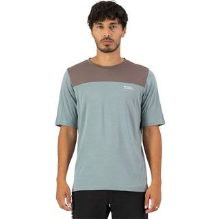 Mons Royale Diversion Merino Bike Jersey S/S Cykeljersey Herrer størrelse M farve turkis