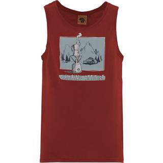 E9 1Caffe Tank Top Herrer størrelse L farve rød