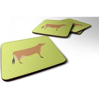 """" Caroline's Treasures Jersey Cow Green Decorative Coasters 3.5 Multicolor """"
