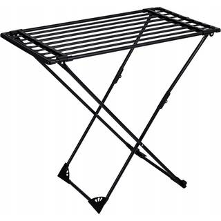 PROMIS CORTON Tørrestativ, teleskopisk, udtrækbar, sort