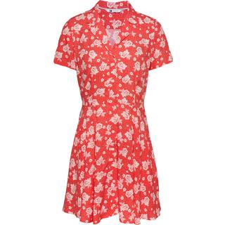 Floral Print Slim Mini Dress