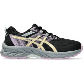 Asics Kids' Pre Venture 9 Grade School Black/light Orange, 37.5