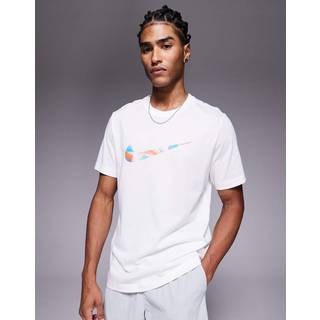 Nike Training Lava Swoosh T Shirt White