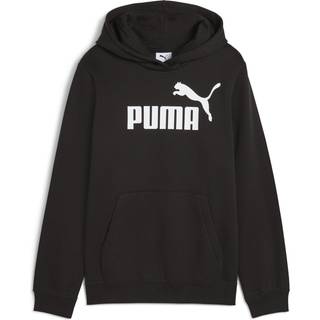 Women&#39;s Puma ESS No. 1 Logo Fleece Hoodie Youth, Black, Size 9-10Y, Clothing - Black - 9-10Y