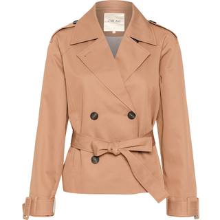 Cream Crrea Crop Trenchcoat Jakker 10613209 Cinnamon Swirl (38)