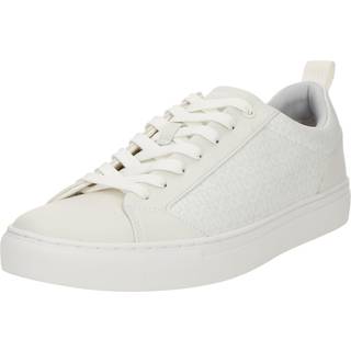 HUGO Herren Sneakers weiß Glattleder