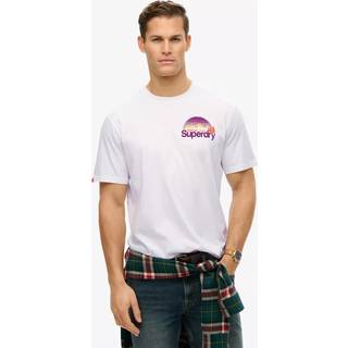 Superdry Logo Great Outdoors T Shirt White