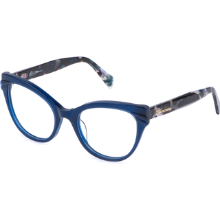 Blumarine Kvinde VBM874 03GR Optiske stel Acetat Blå Sommerfugl