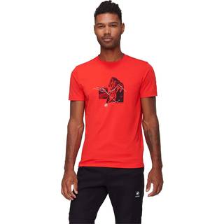 Mammut Mountain T-Shirt 4208m T-shirt Herrer størrelse XXL farve rød
