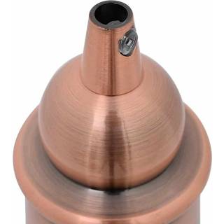 Lampeholdere Rød Bronze E27 - red bronze / 47 x 103 mm