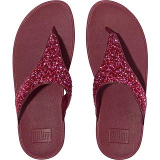 FitFlop FitFlop Lulu Multi Tonal Glitter Toe Post Sandals