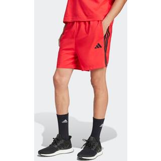 adidas adidas Red/Black Essentials 3-Stripes Chelsea Shorts