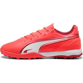Puma KING MATCH TT Football Boots Unisex, Red, Size 46, Shoes - Red Fire - 46