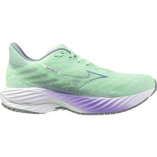 Mizuno Wave Rider 28 Neutral Running Shoe Women - Green, Violet, Size 6 - green