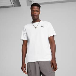 Men&#39;s Puma WARDROBE Essentials T-Shirt, White, Size XXL, Clothing - White - XXL