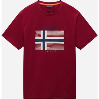 NAPAPIJRI Herren T-Shirt rot