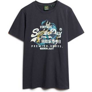 Superdry Superdry Grey VL Tokyo Relaxed 100% Cotton T-Shirt