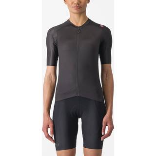 Castelli Espresso W  cykeltrøje light black dame - Størrelse Medium