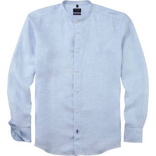 OLYMP Herren Hemd blau gestreift
