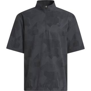 Go-to DWR Short Sleeve Half-Zip Pullover trøje - Black - L