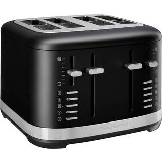 Brødrister med 4 pladser, 1960W, Matte Black - KitchenAid