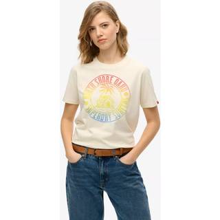 Superdry Superdry Cream Lo-Fi Outdoor Relaxed T-Shirt