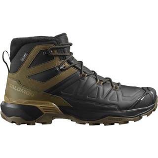 Salomon Men's X Ultra Snowpilot Waterproof Black/Military Olive/Gothic Olive, Black / Military Olive / Gothic Olive, 41 1/3