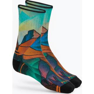 Smartwool Women's Hike Targtd Cush Mountain Prism Crew Socks Vandresokker Damer størrelse S farve kulørt