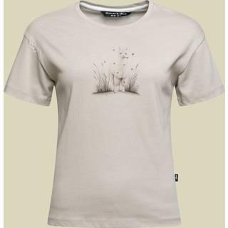 Chillaz Women's Leoben Alpaca Meadow T-Shirt T-shirt Damer størrelse 46 farve grå