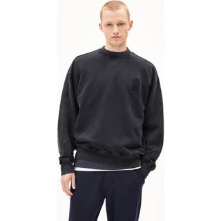 ARMEDANGELS Emaal Crewneck Gmt Dye Sweatere Herrer størrelse S farve sort