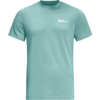 Jack Wolfskin Jack Wolfskin Mens Green Essential 100% Cotton T-Shirt