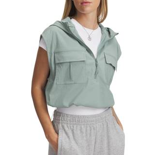 Under Armour Unstoppable Utility Women's Sleeveless Hoodie Silica Green / Silica Green M
