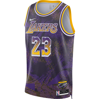 LeBron James Los Angeles Lakers 2025/26 Select Series Nike Dri-FIT NBA Swingman-trøje til mænd - lilla - XL