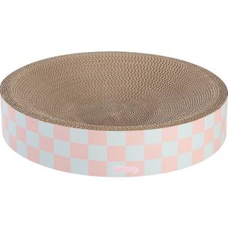 THE LICKER STORE CSR1010E Nelson 20,13"""" moderne karton rund skl katteskraber med katteurt Strawberry Milkshake