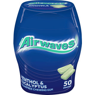 Wrigley's Airwaves Dose Menthol & Eukalyptus 70 g.