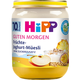 HiPP Økologisk Godmorgen yoghurt med frugt og mysli 87.19 DKK/1 kg (6 x 160.0g)