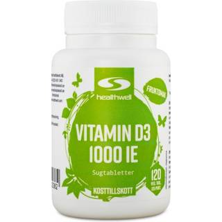 Vitamin D3 1000 IE Sugetabletter, 120 tabl