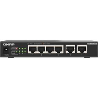 QNAP QSW-2104-2T-R2 6-Port Switch (4-port 2.5GbE and 2-port 10GbE)