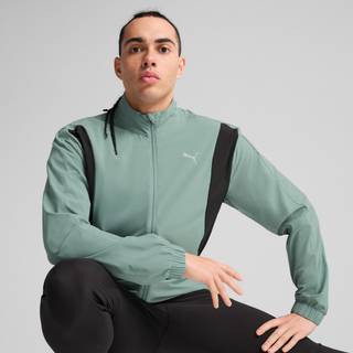 Puma Velocity Woven Jacket Running Jacket Men - Green, Size S - green