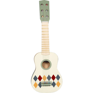 Mamamemo Guitar m. 6 strenge Harlequin