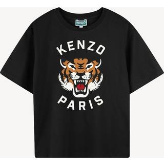 KENZO KIDS KENZO KIDS Blue Short Sleeve Tiger Logo T-Shirt