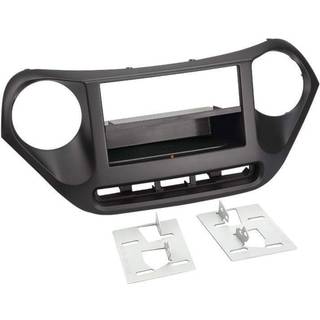 Facia-plade 2-DIN Hyundai i10, sort