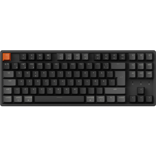 Keychron K8 v2 RGB QMK Wireless Hot Swap QMK - Super Red - Gaming Tastatur - Uden Numpad - Nordisk - Sort